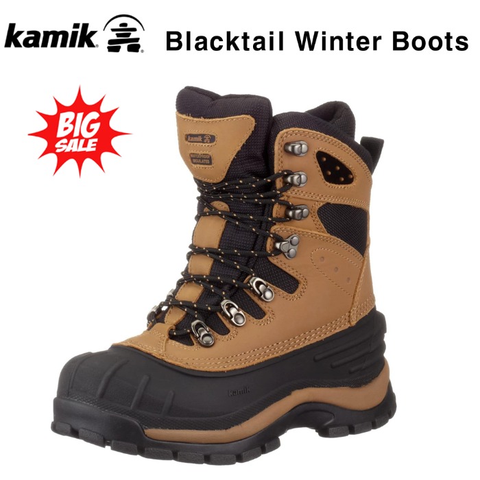 카믹 블랙테일 방한화 설상화 캠핑 등산 Winter Boot